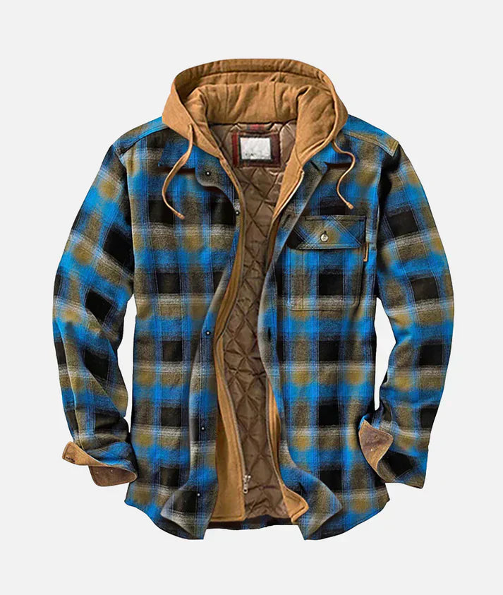 Urban Chic Plaid Jacket