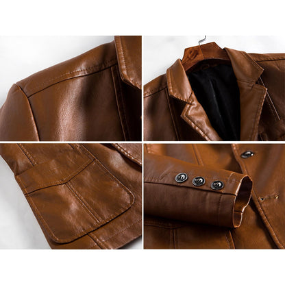 Chic Leather Moto Jacket