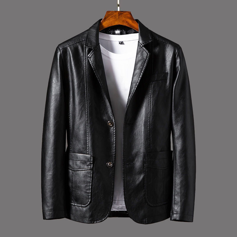 Chic Leather Moto Jacket